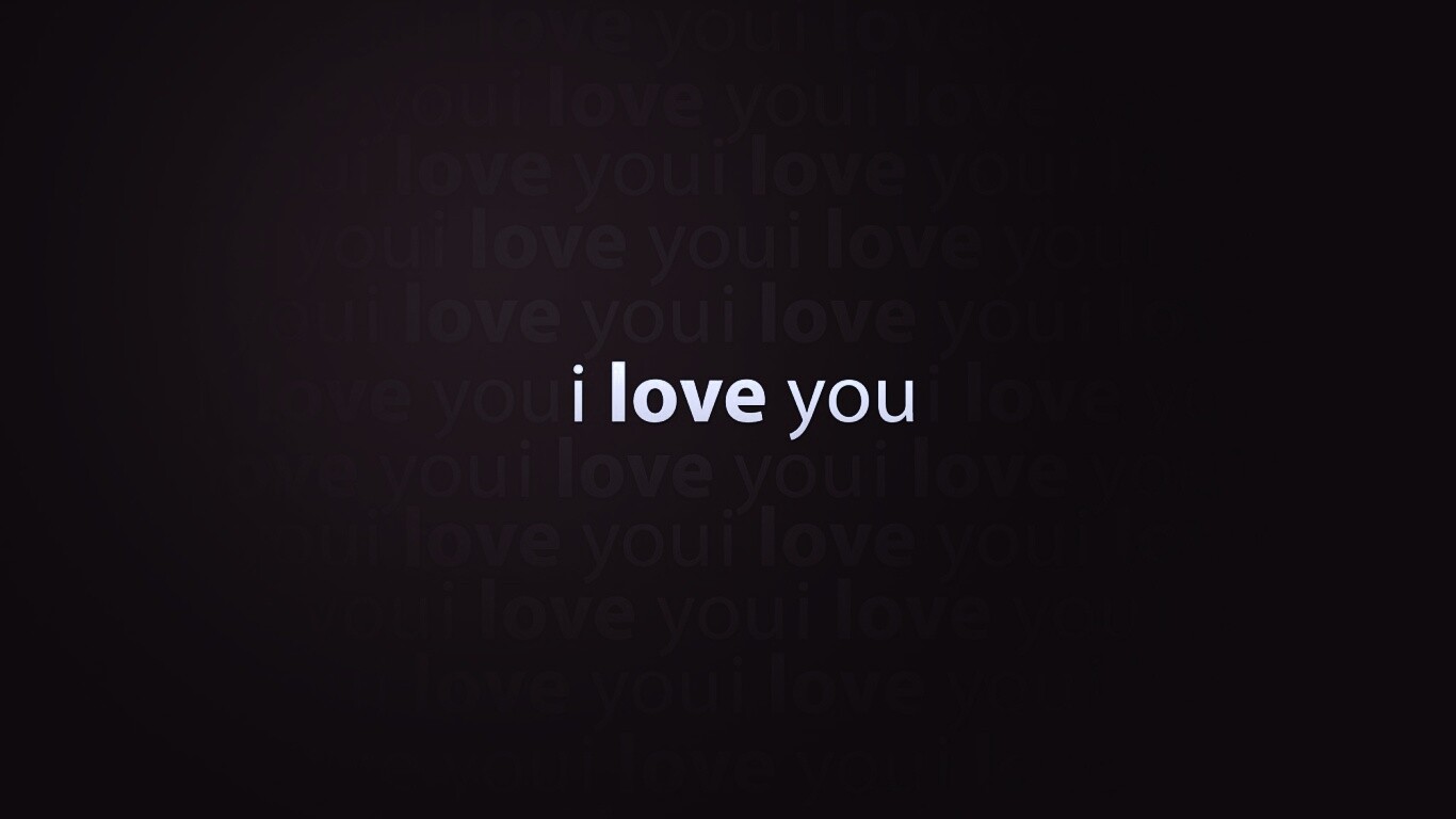 Я люблю тебя обои
