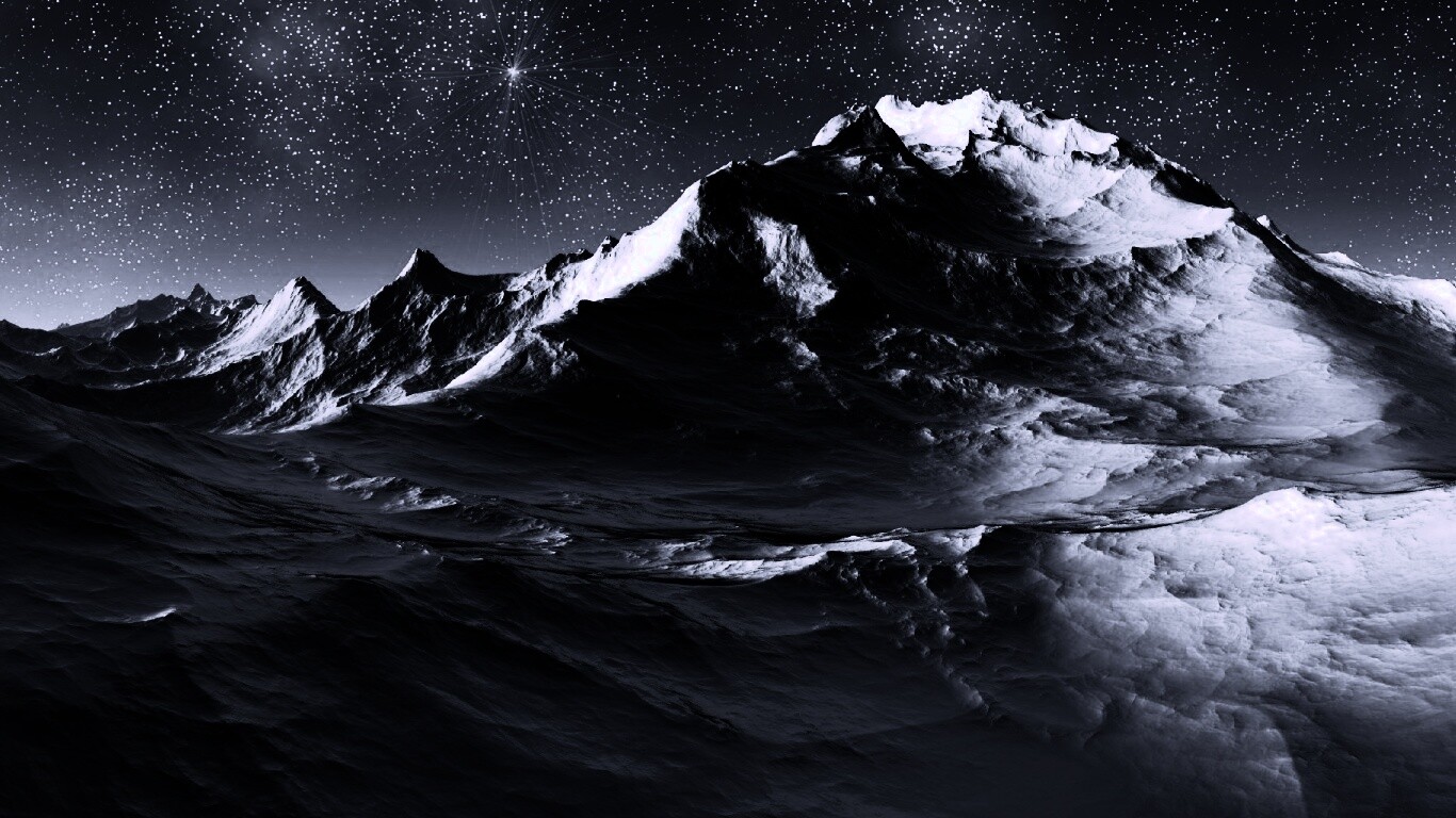 Северные горы обои