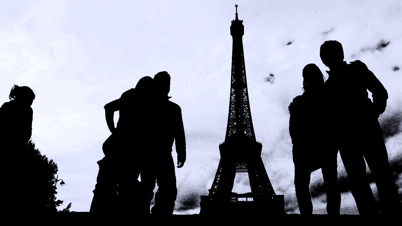Париж обои