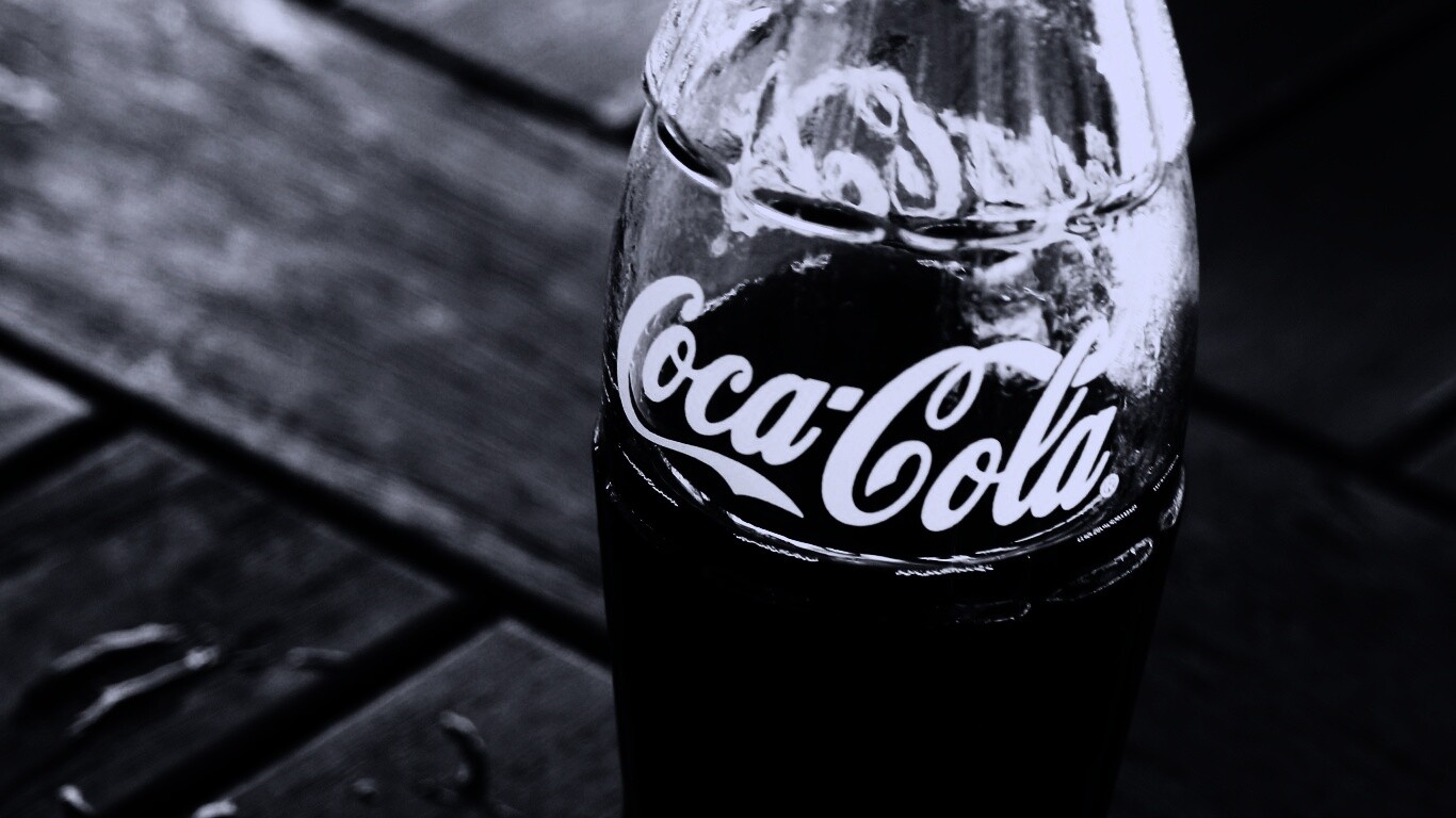 Бутылка Coca-Cola обои