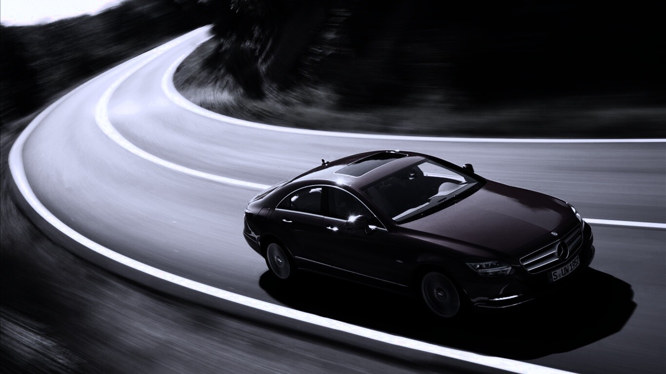 Mercedes CLS 550 обои