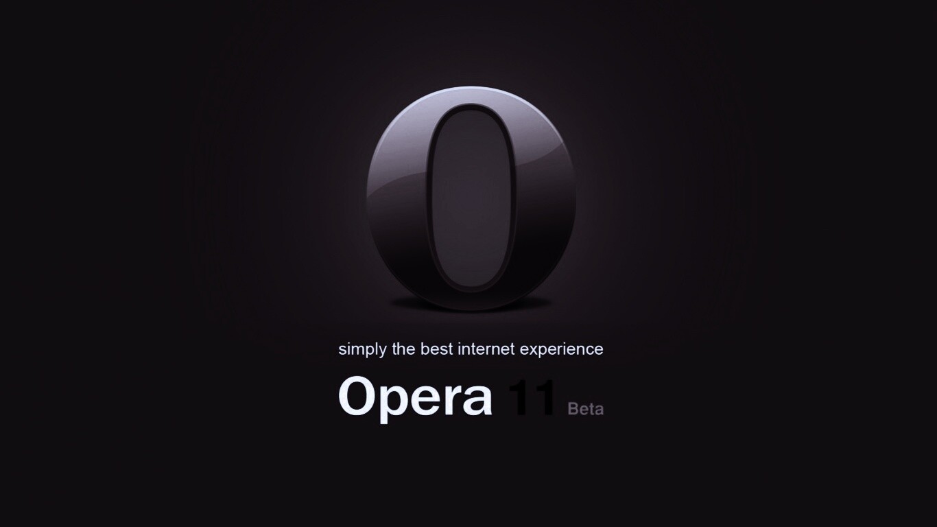 Opera 11 обои