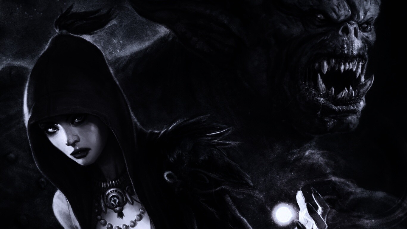 Морриган и порождение тьмы обои