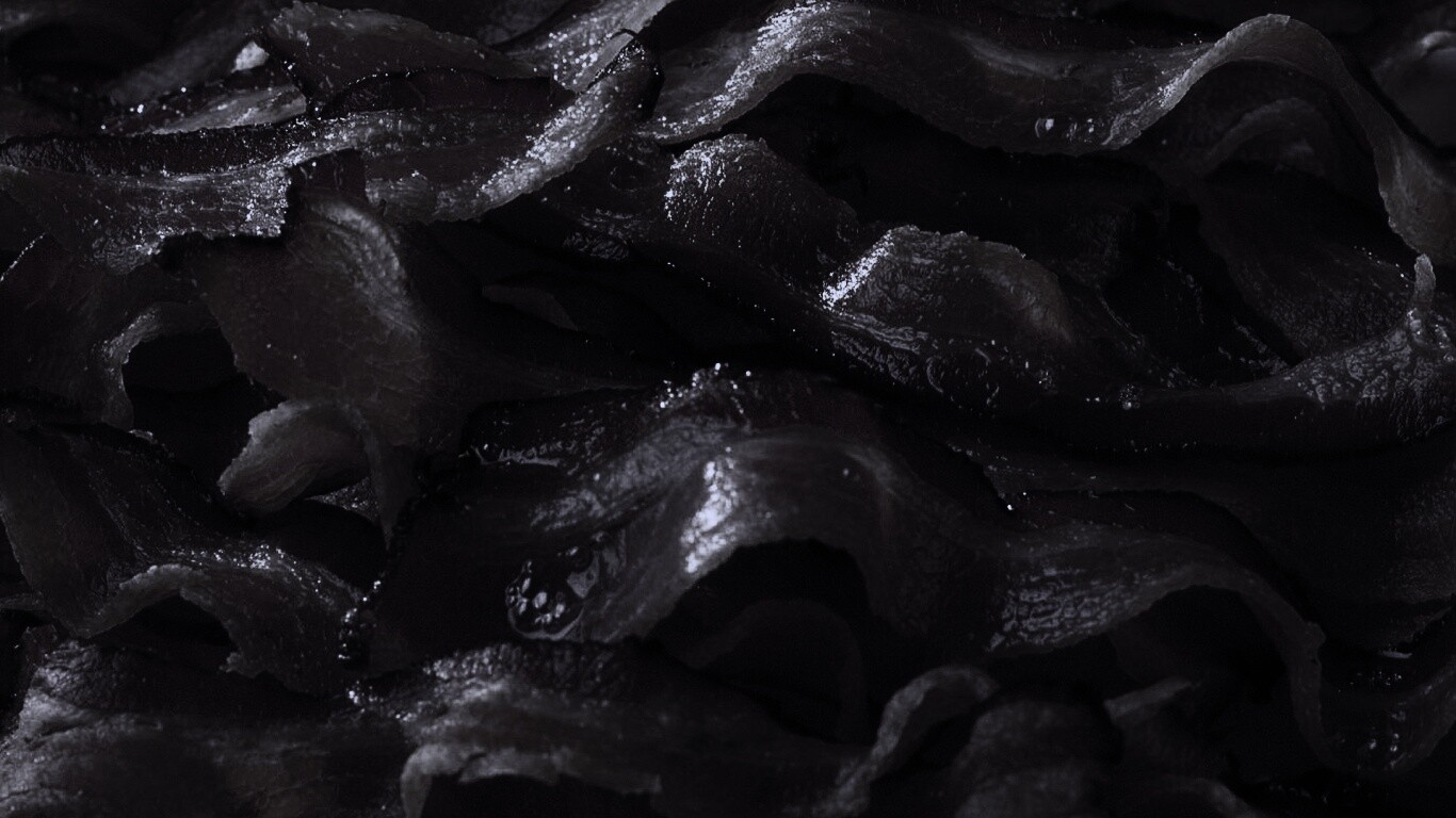 Вкусный жаренный бекончик обои