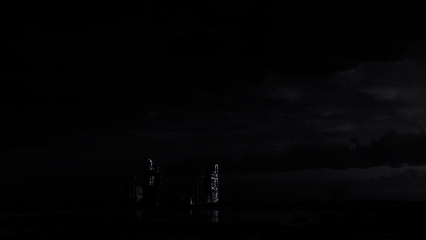 Руины здания обои