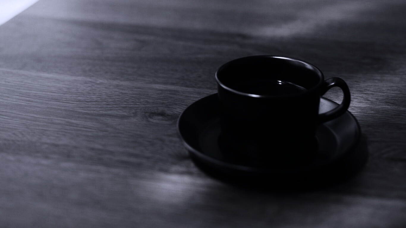 Кофе на столе обои