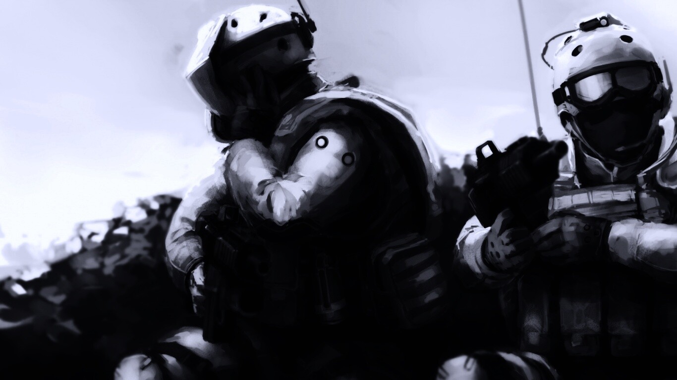 Спецназ в засаде обои