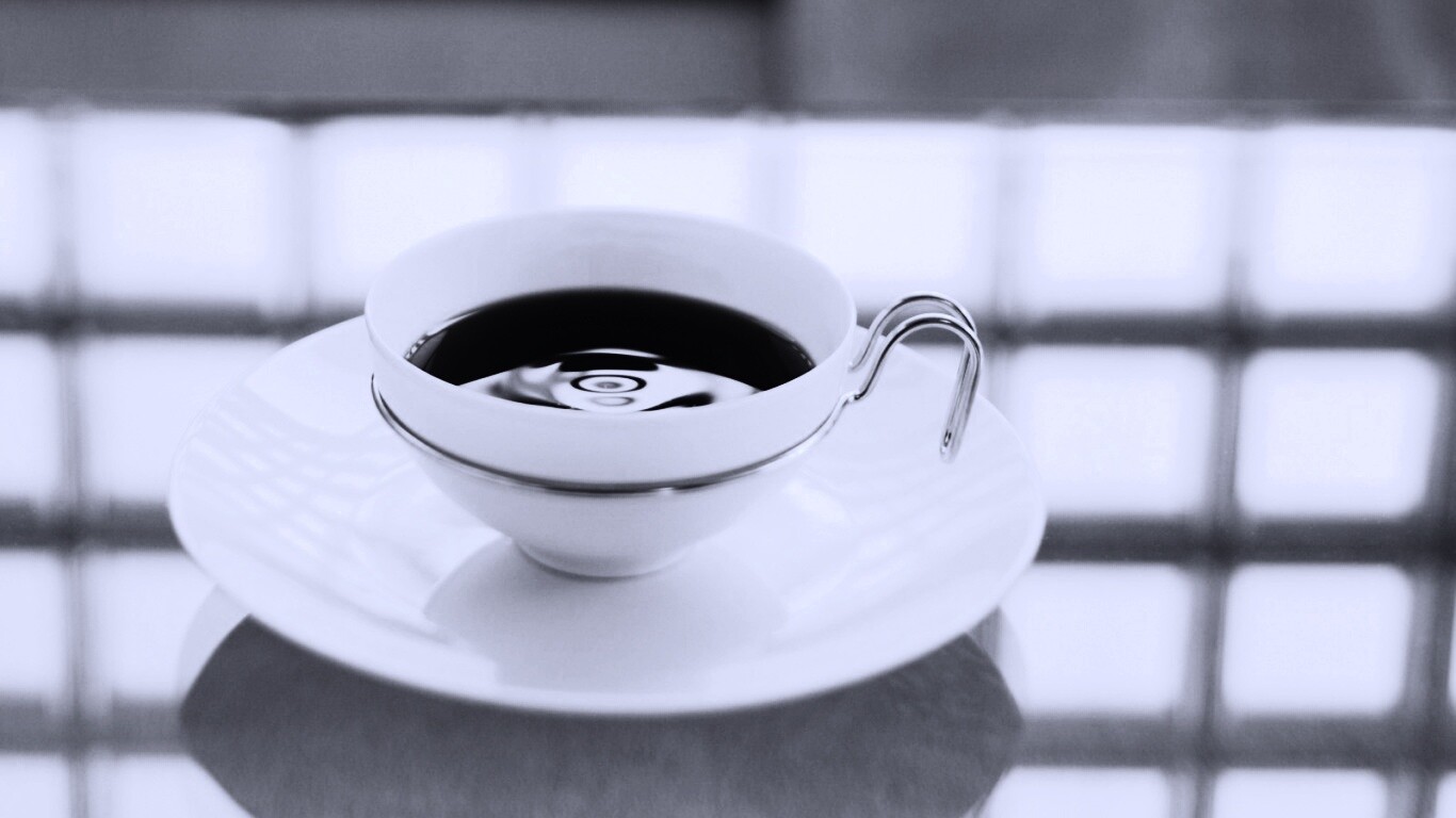 Чашечка кофе обои