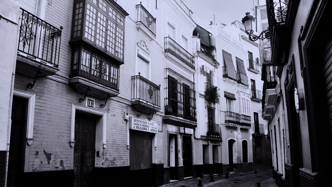 Переулок обои