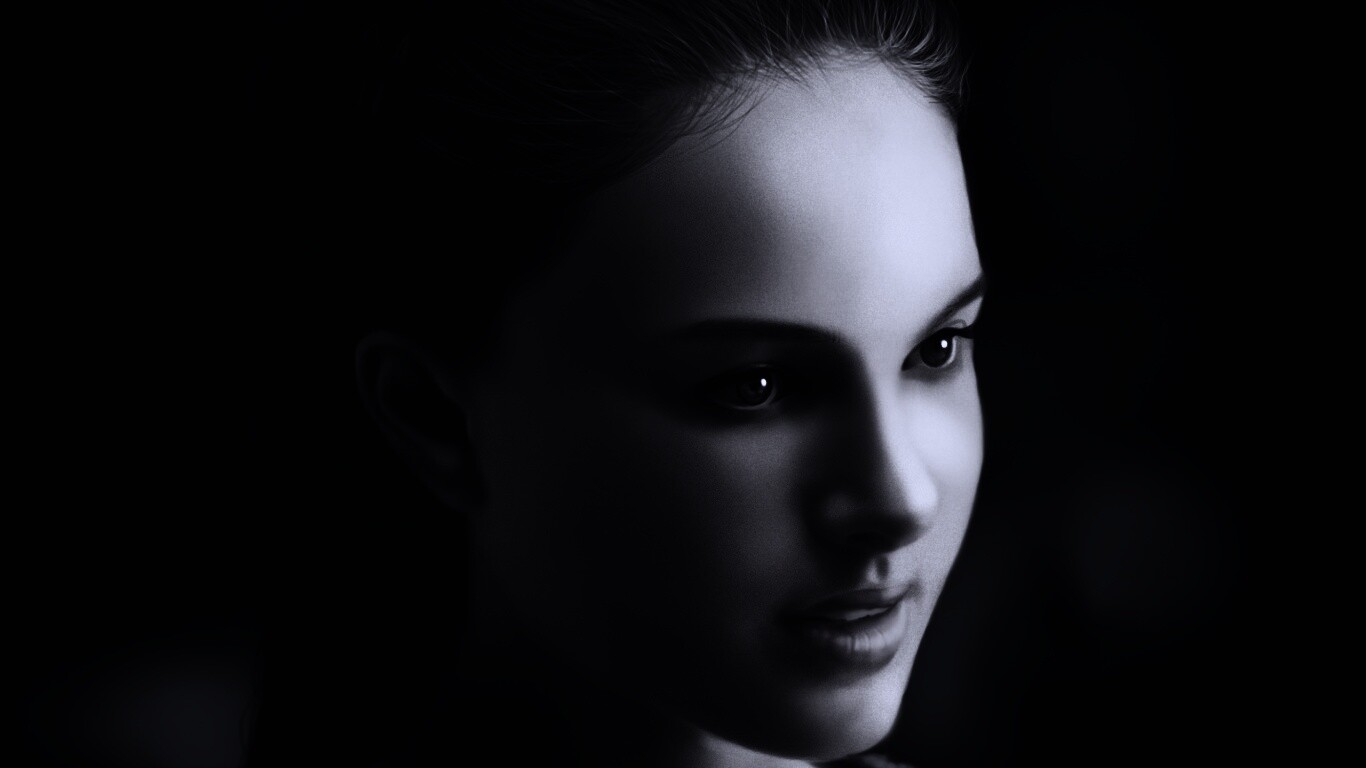 Лицо девушки обои