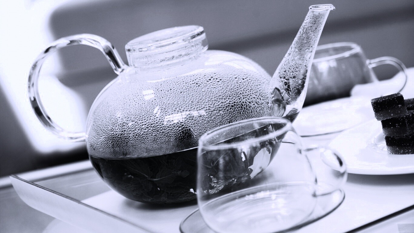 Зелёный чай обои