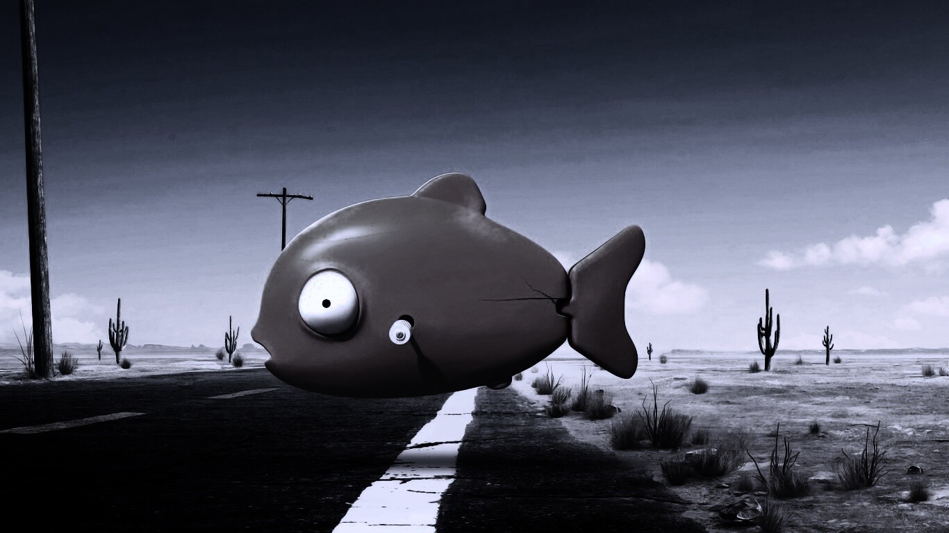 Рыбка из Ранго обои