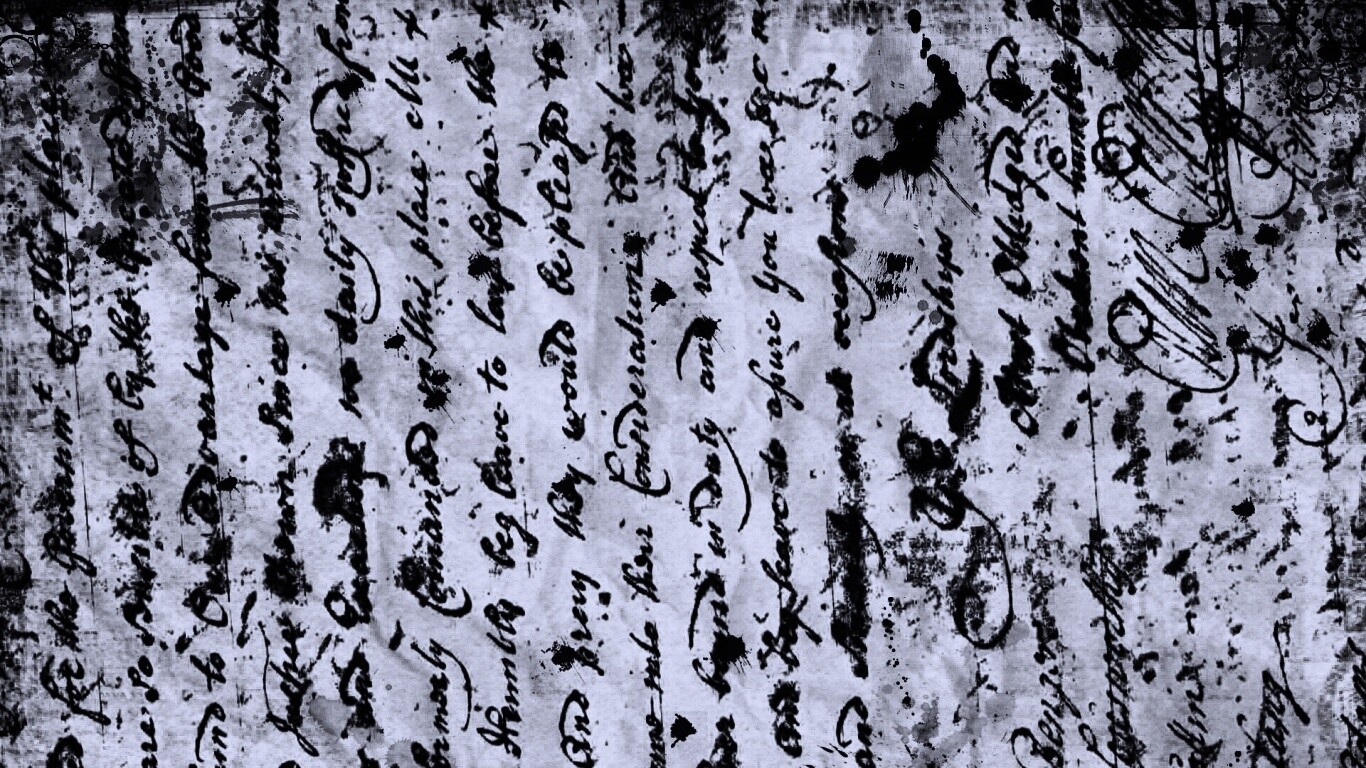 Старинное письмо обои