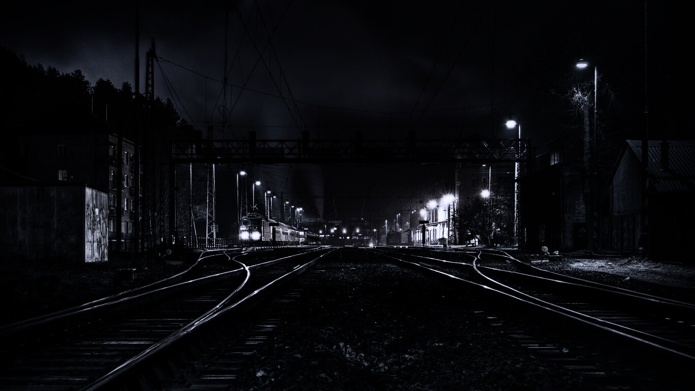 Железнодорожная станция обои