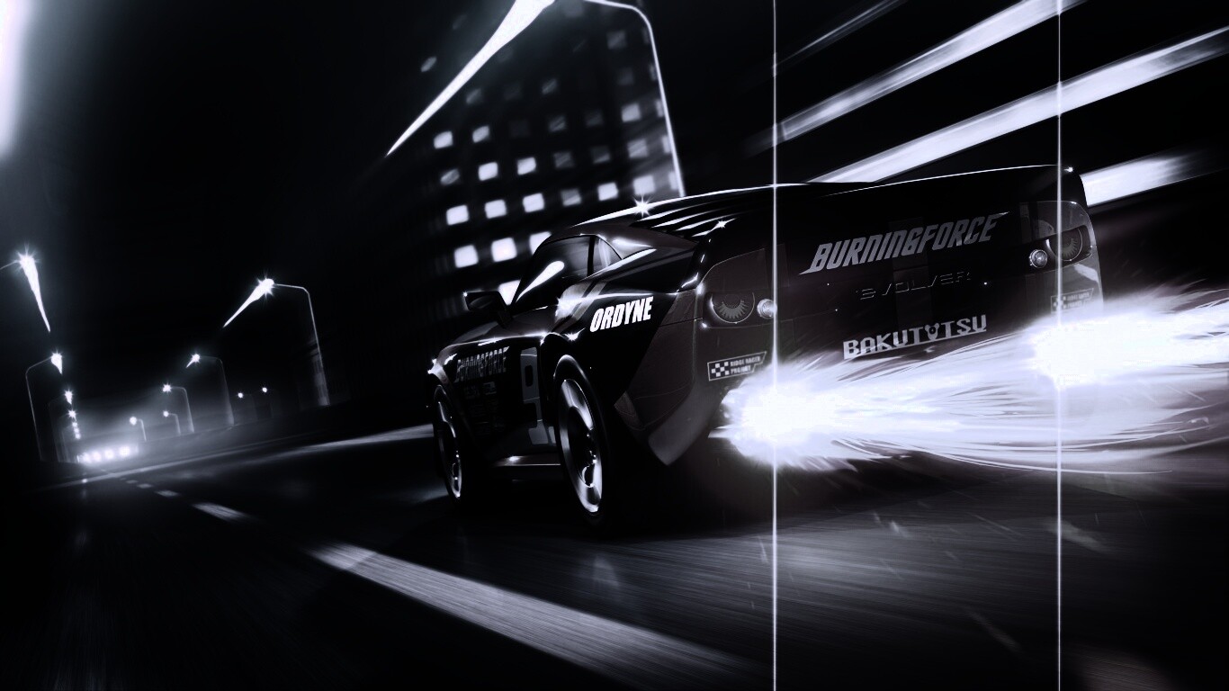 Ночное нитро обои