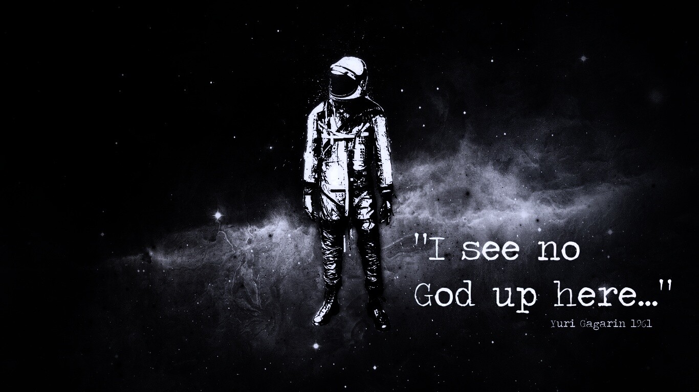 Я не видел там бога обои