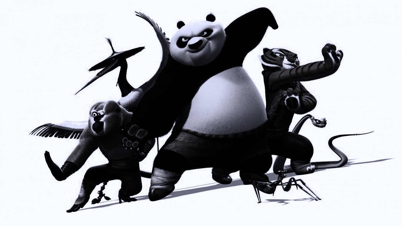 Герои Кунг-фу панда обои