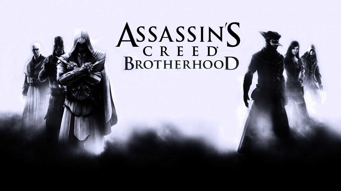 Персонажи игры Assasin"s Creed Brotherhood обои