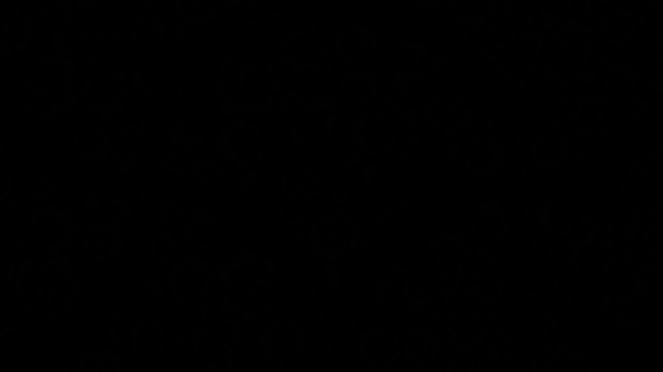 Черный цветастый узор под хохлому обои