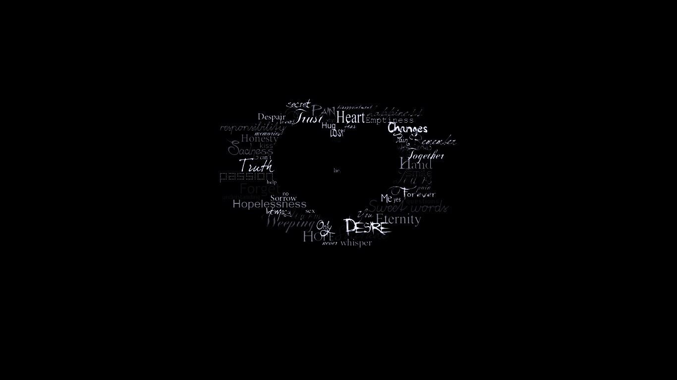 Слова о любви обои