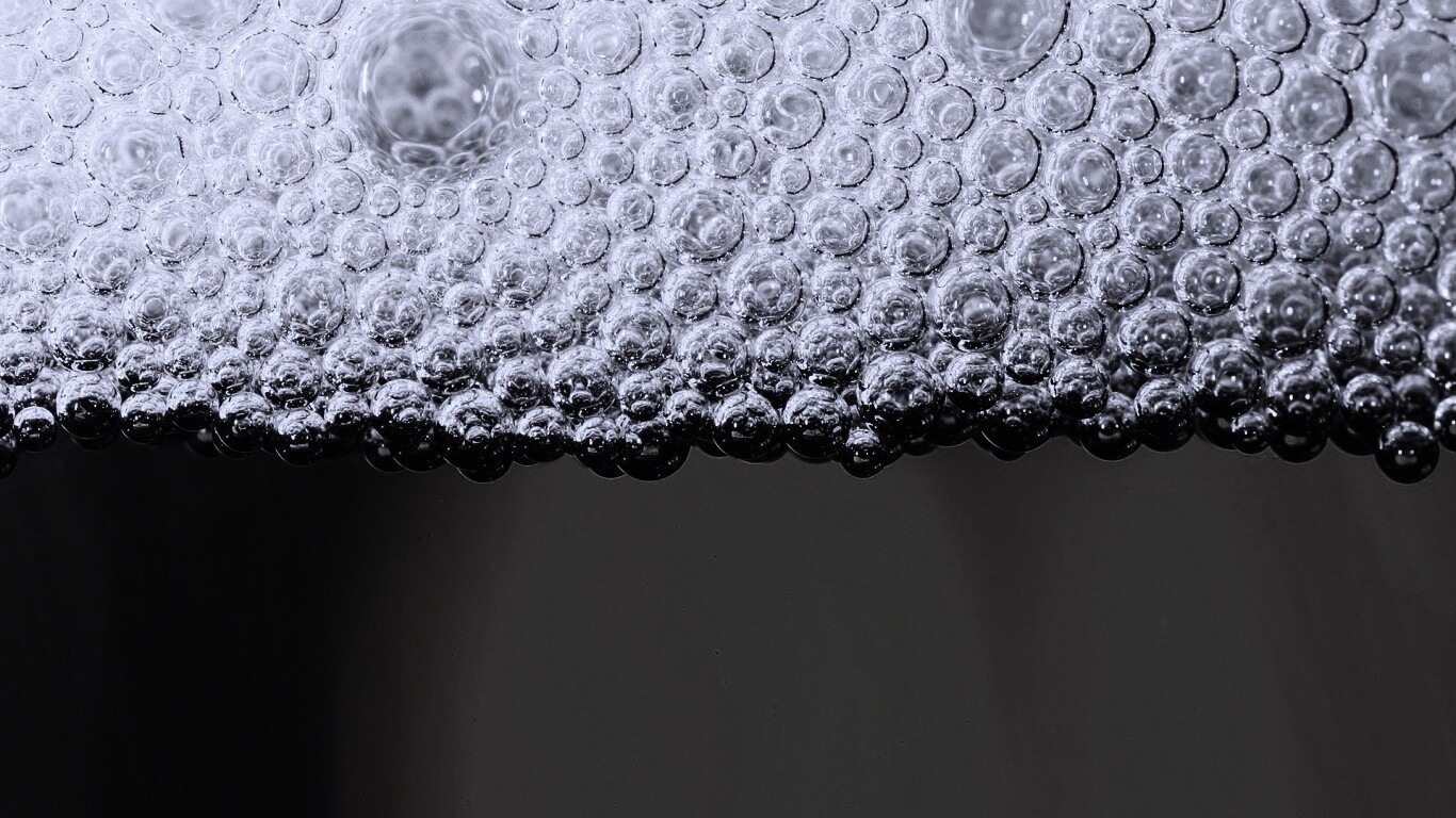 Пенное пиво в макро обои