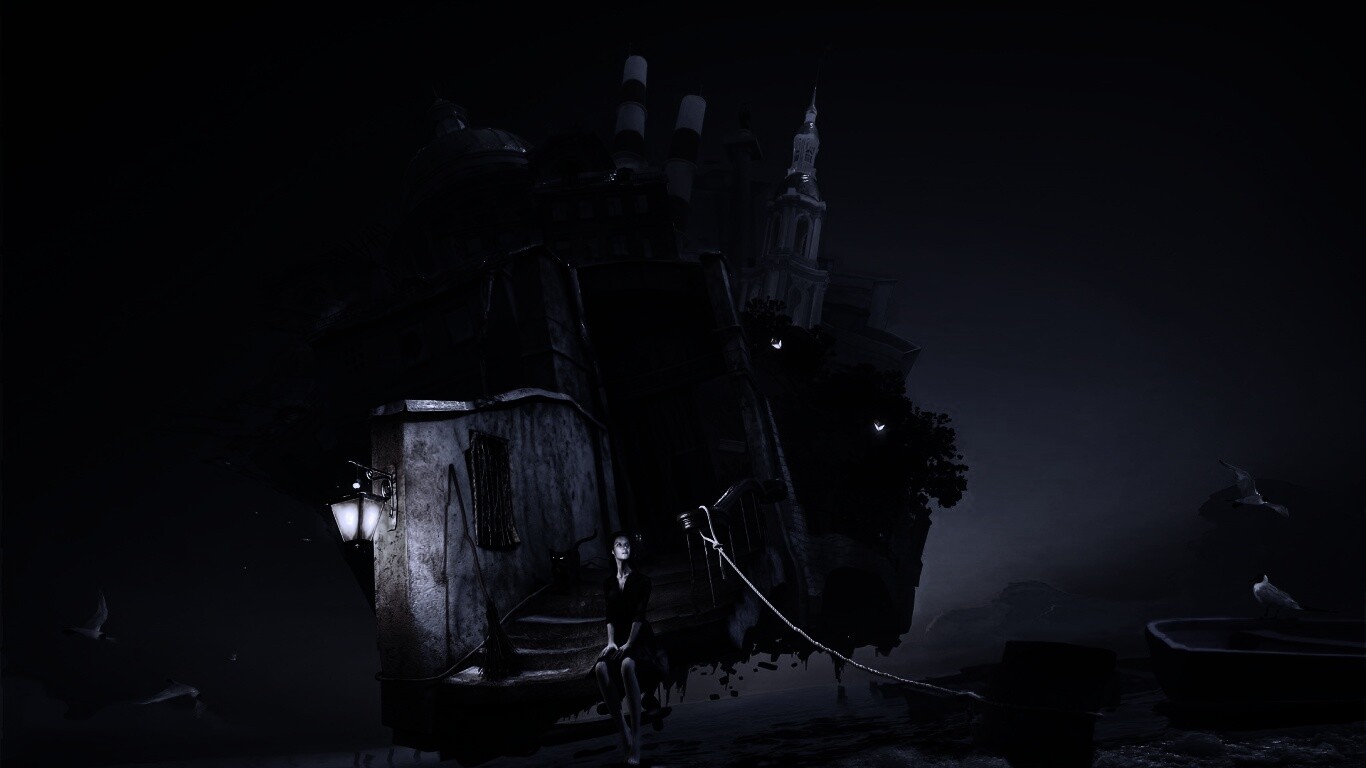 Мрачный Питер обои