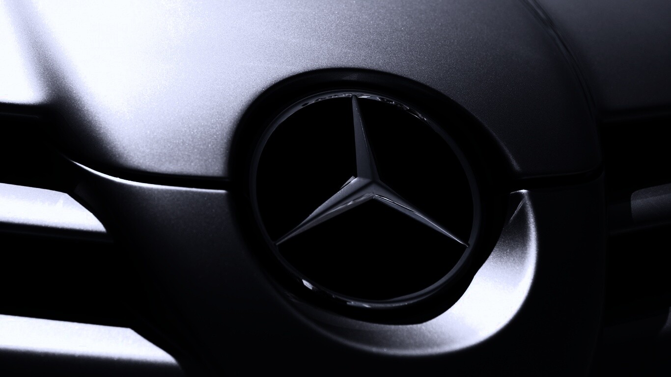 Логотип Мерседес обои