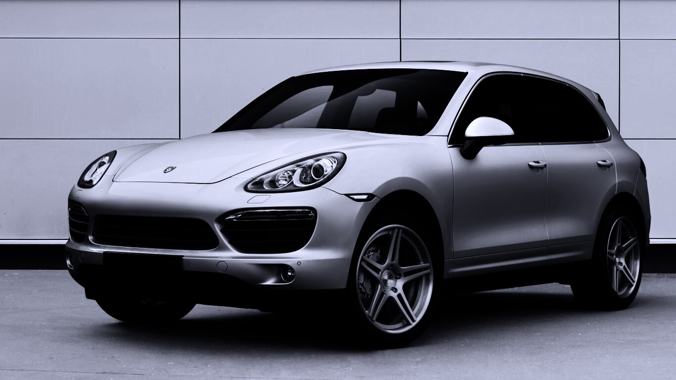 Кроссовер Porsche обои