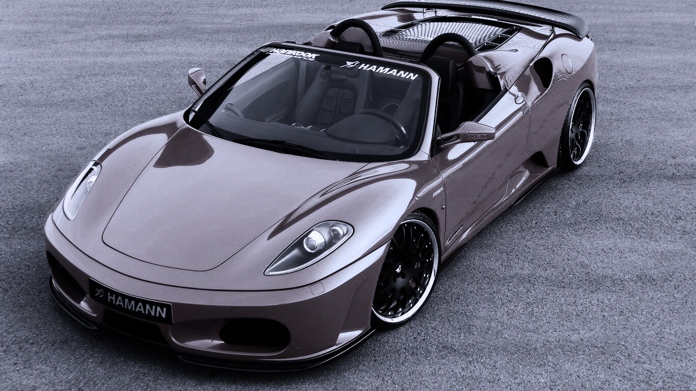 Ferrari  с тюнингом от Hamann обои