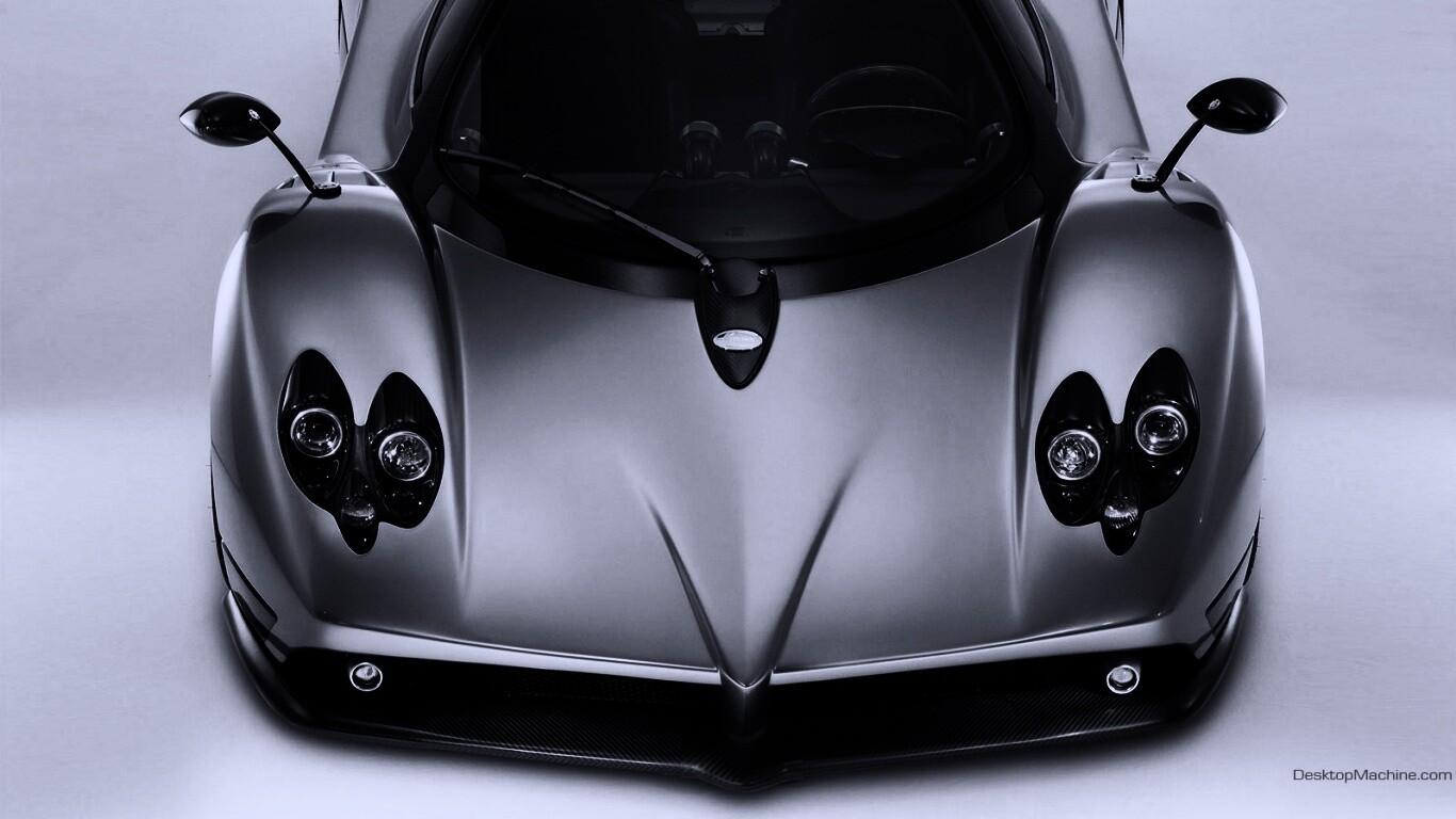Pagani Zonda спереди обои