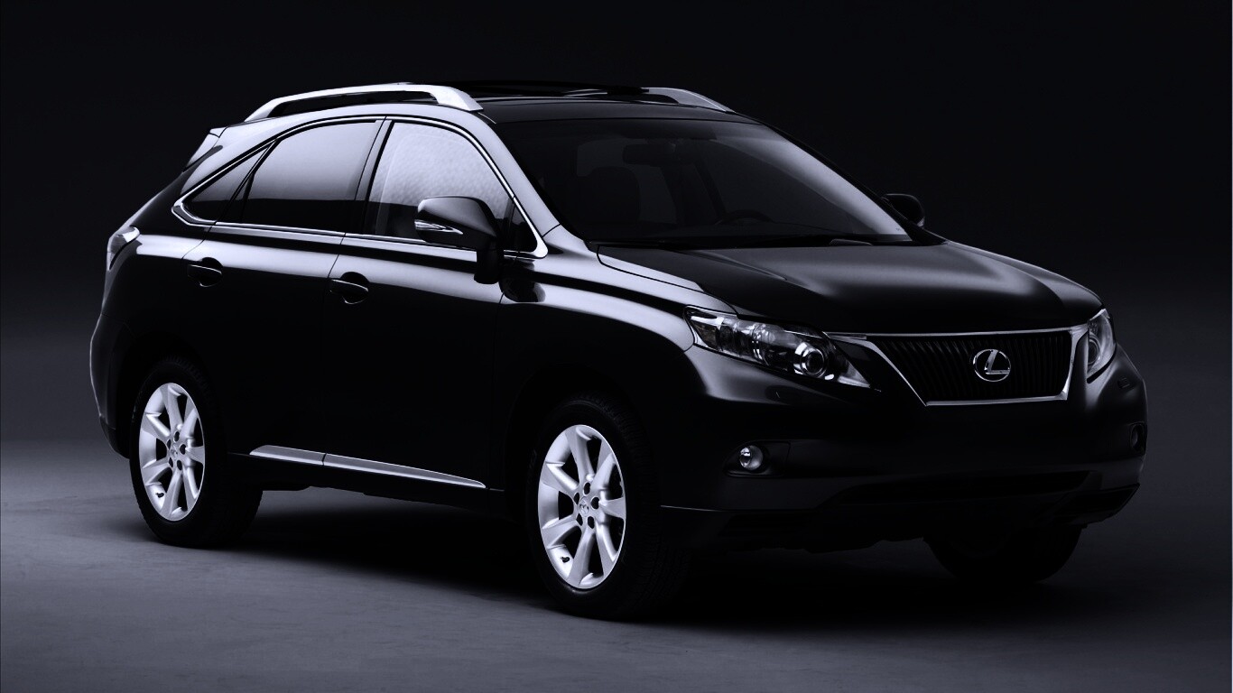 Кроссовер Лексус обои