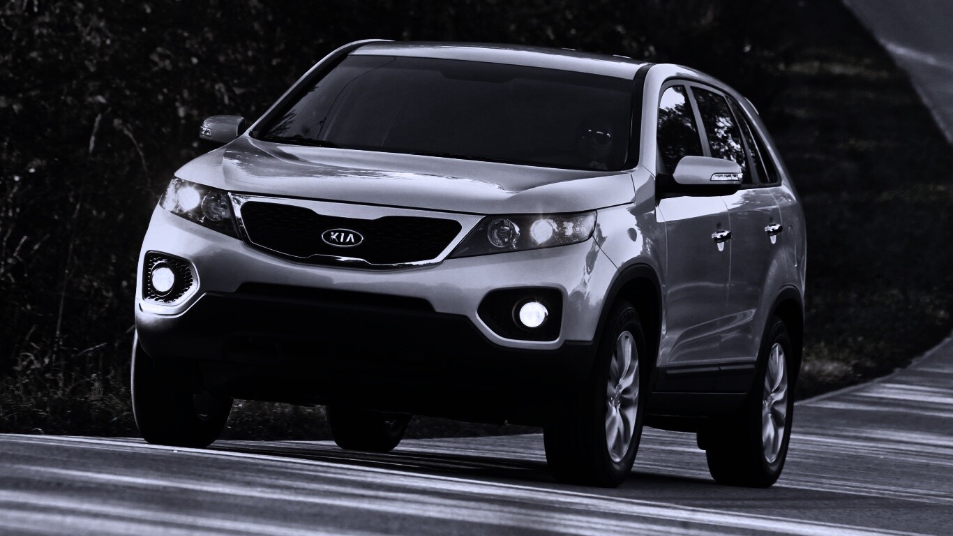 Кроссовер КИА обои