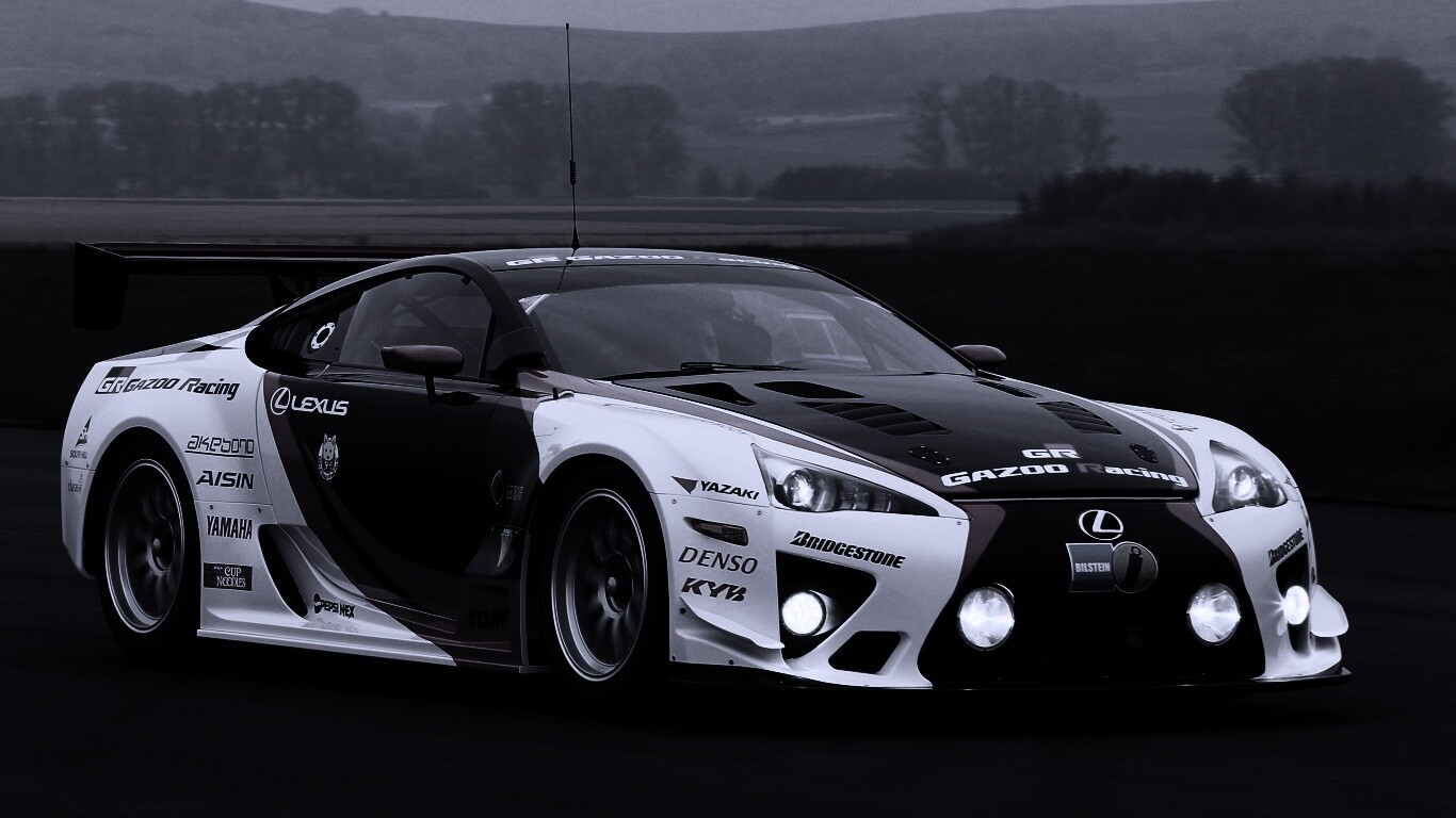 Гоночный Лексус обои