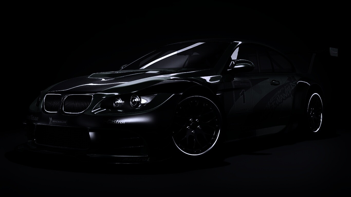 Гоночный BMW M3 обои