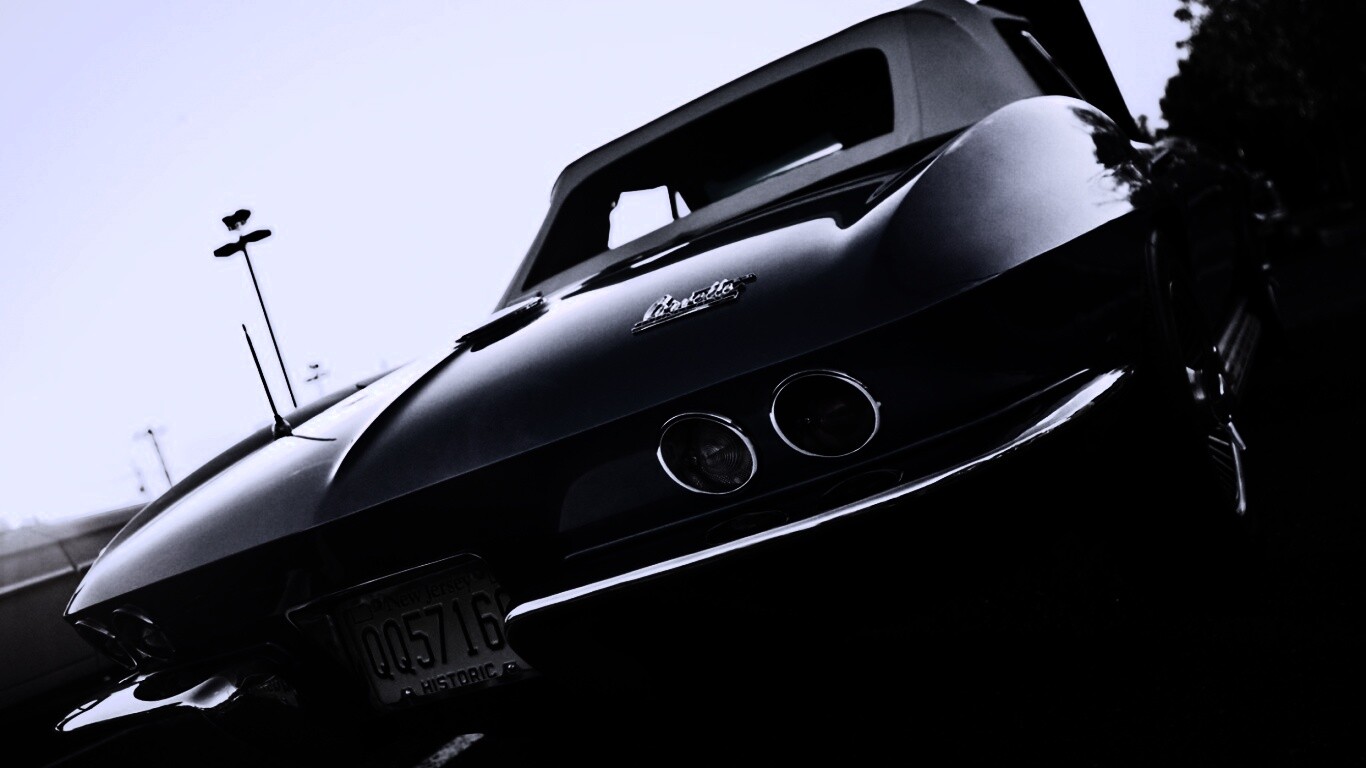 Ретро Chevrolet Corvette обои