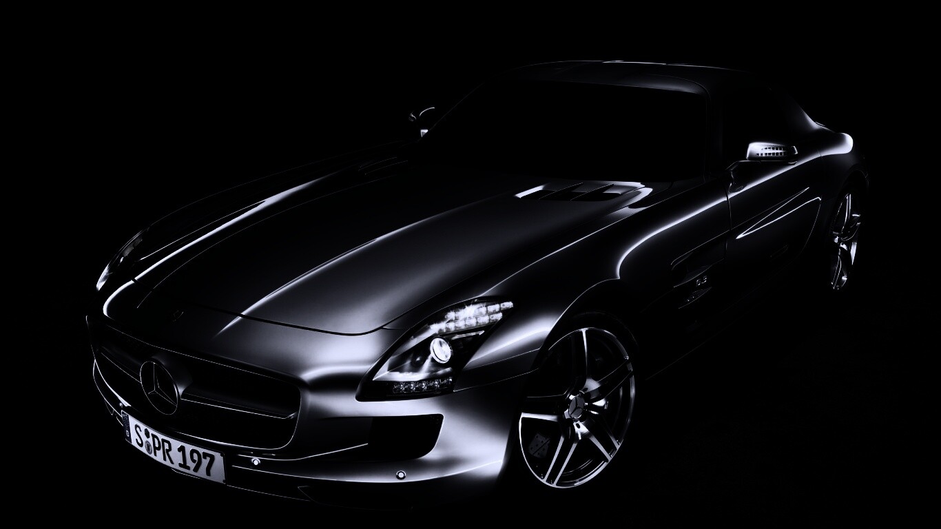 Mercedes SLS обои
