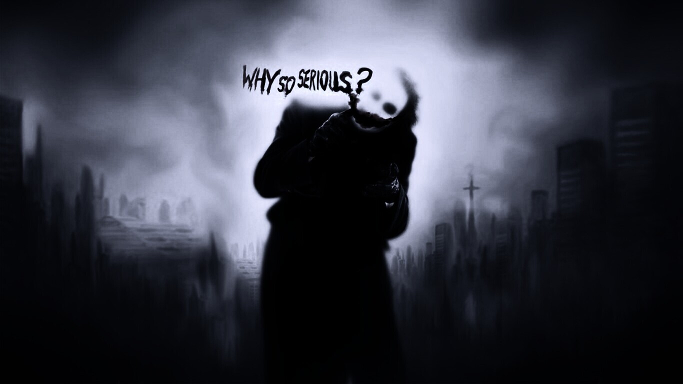 Чего ты такой серьезный? обои