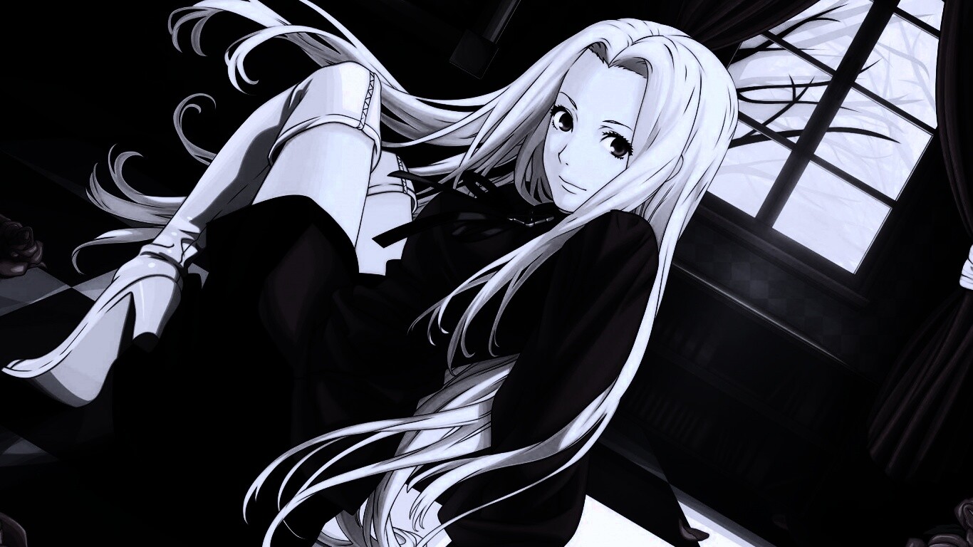 Блондинка в белых сапогах обои