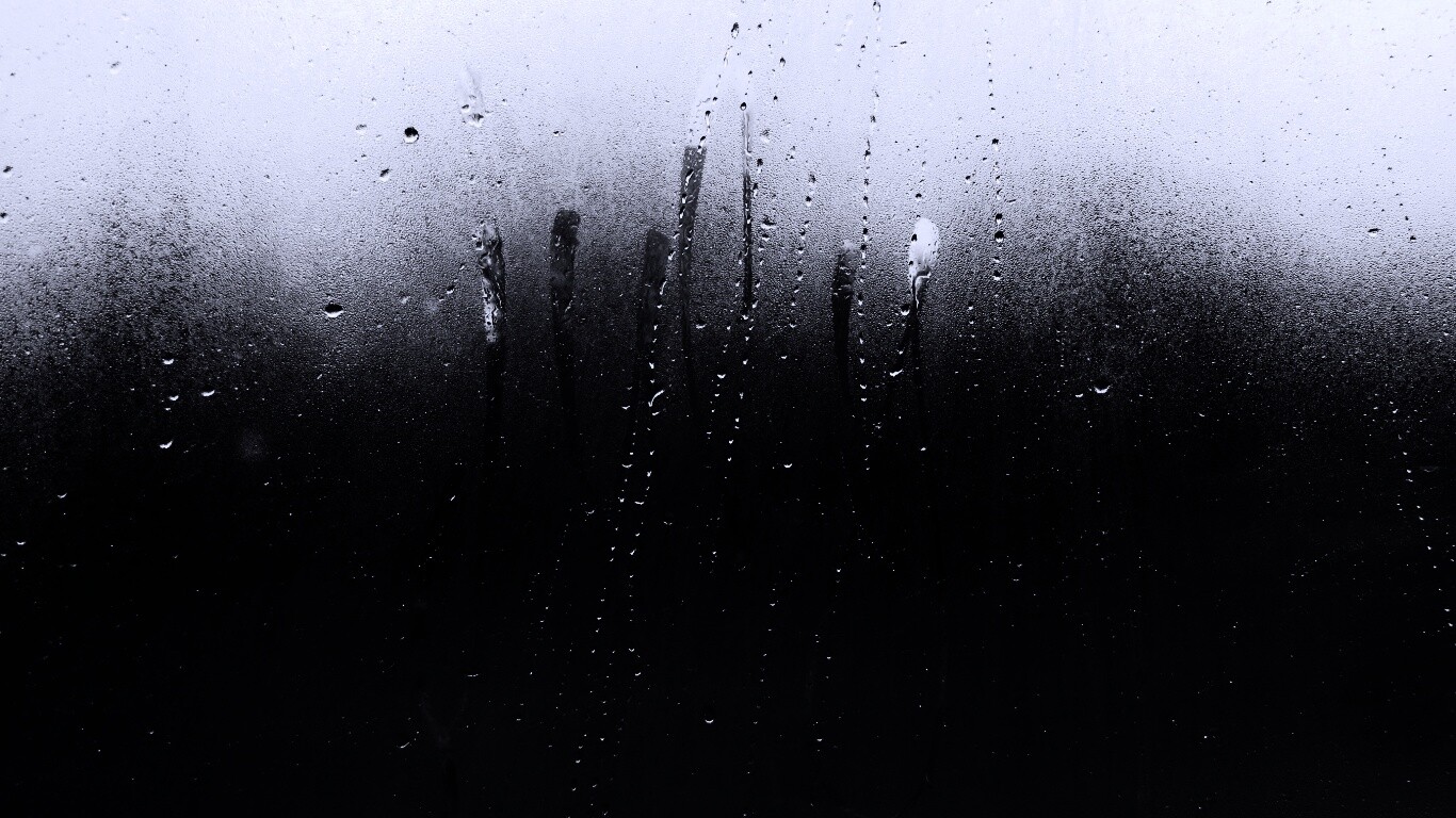 Запотевшее стекло обои