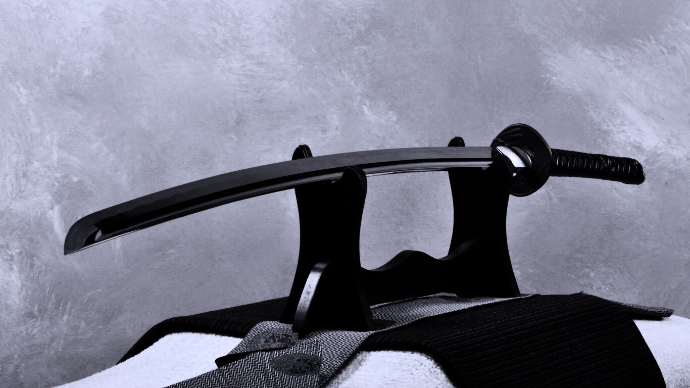 Катана обои