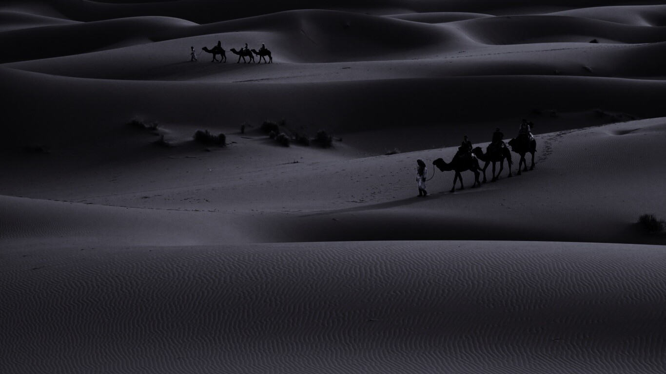 Караваны пустыни обои