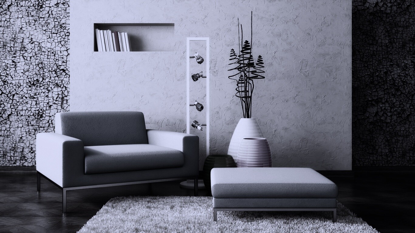 Стильный декор обои