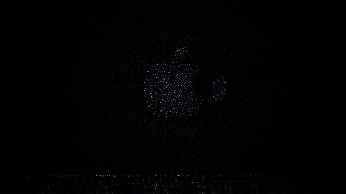 Штопанный Apple обои