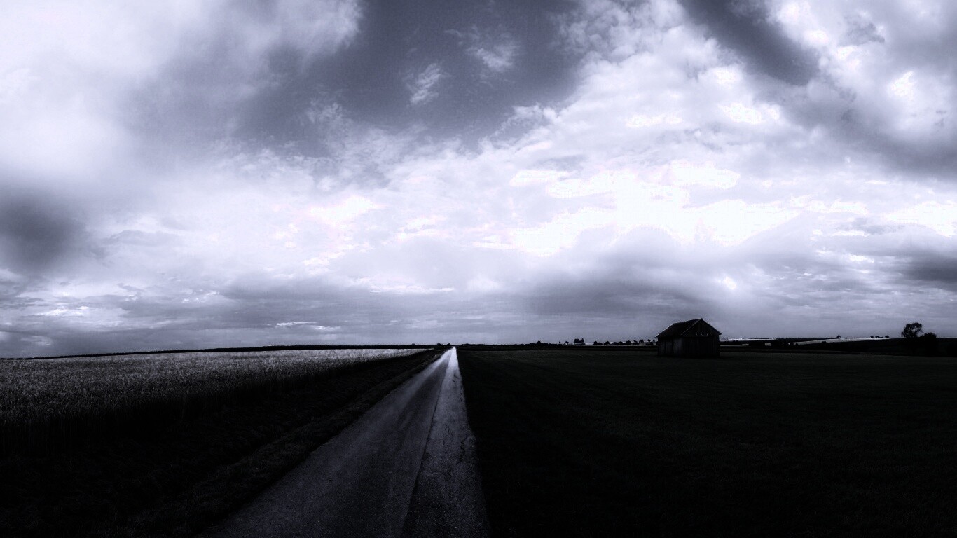 Сельский пейзаж обои