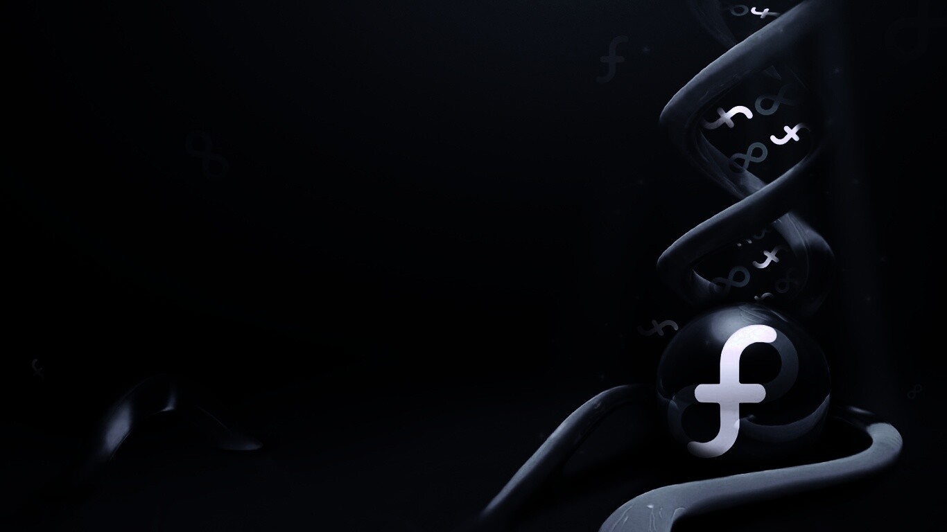 OS Fedora обои