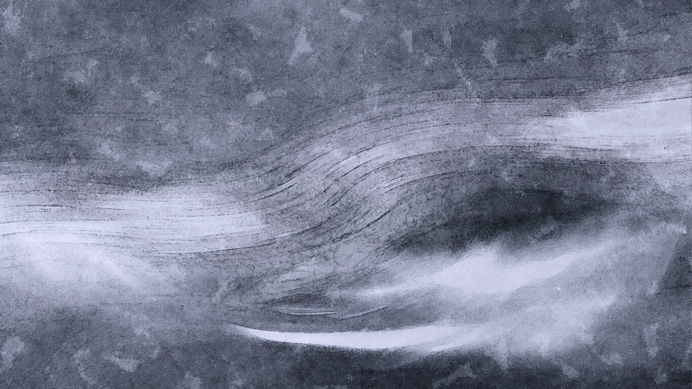 Радужные волны обои