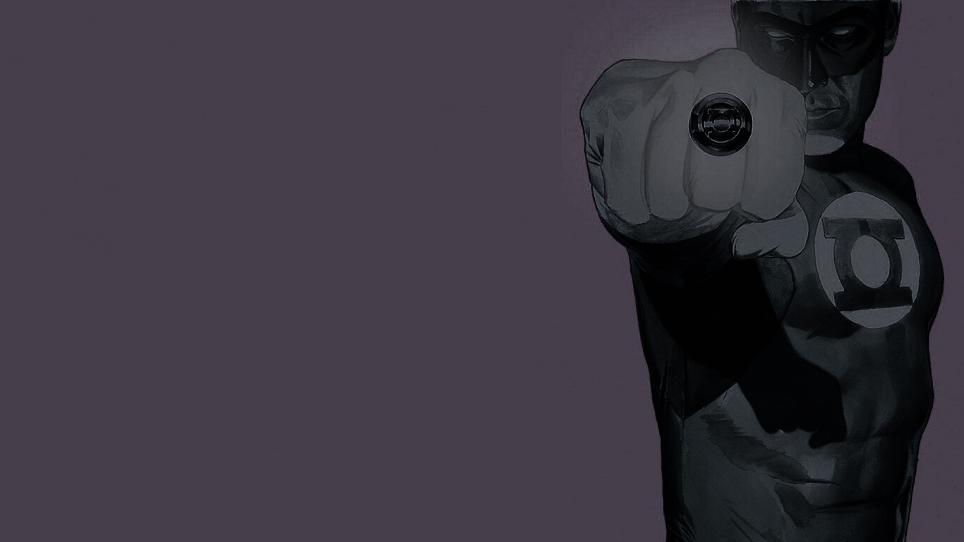 Зелёный фонарь рисунок обои