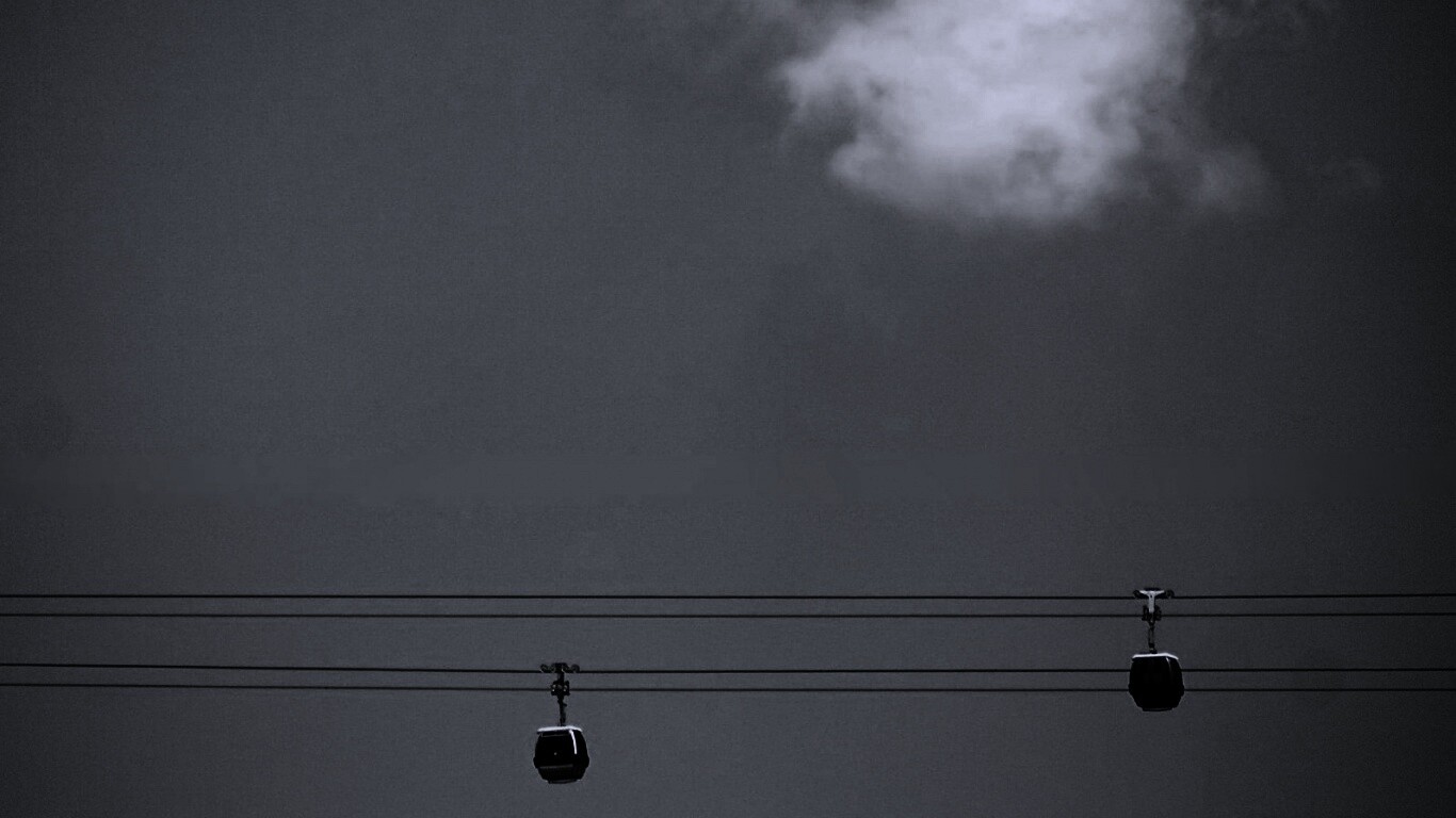 Канатная дорога обои