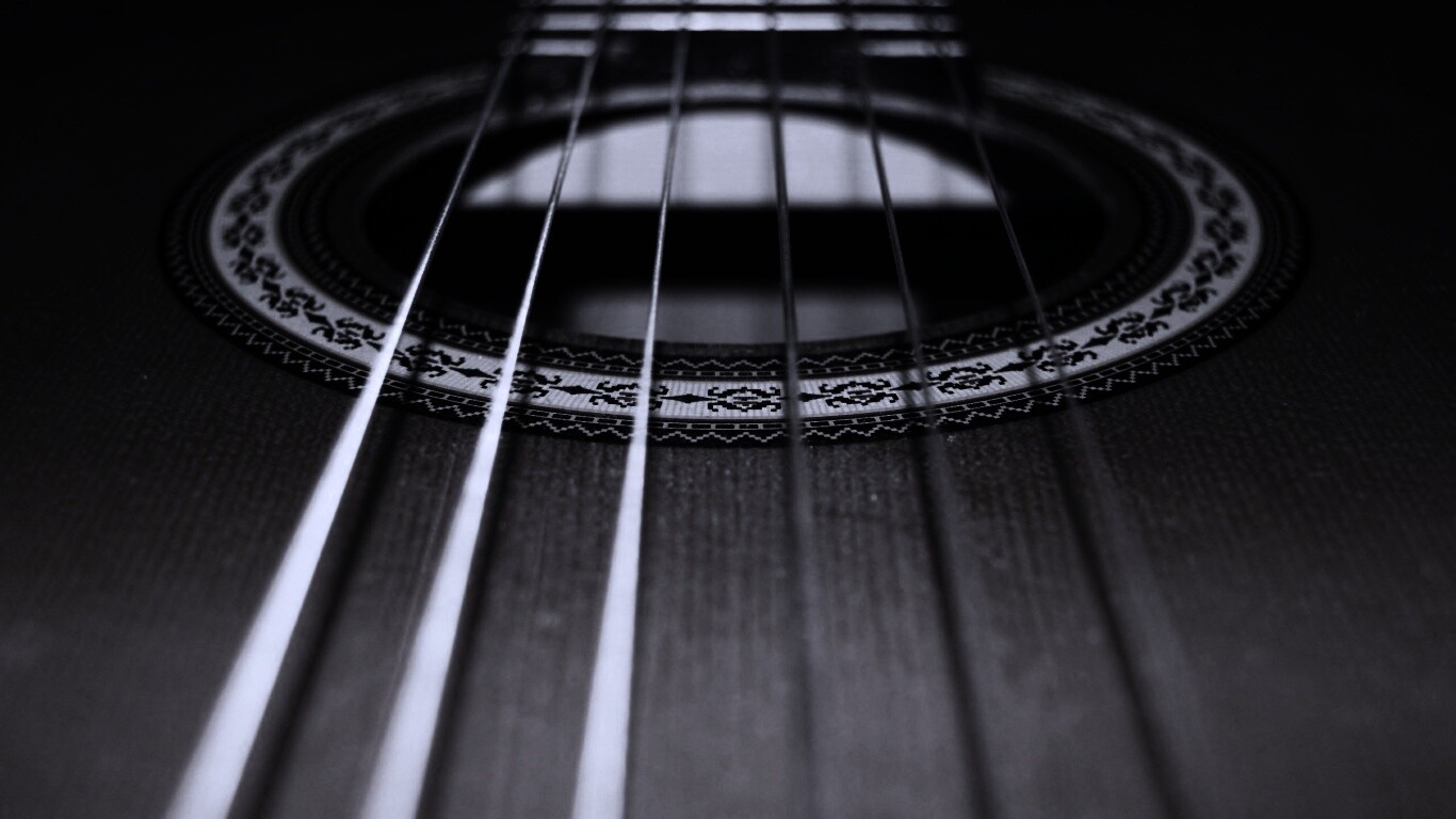 Шесть струн обои