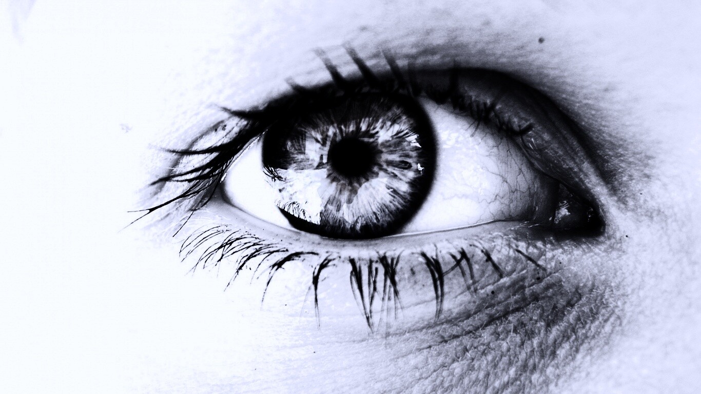 Широко раскрытые глаза обои